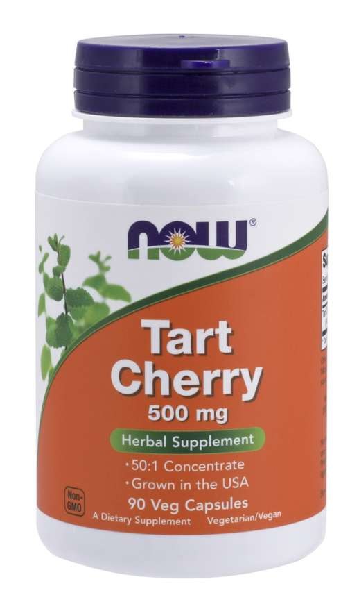 Now Foods Ķiršu aromāts 500 mg 90 kapsulas
