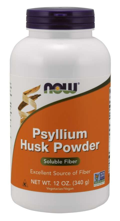 Now Foods psyllium sēnalu pulveris 340 g