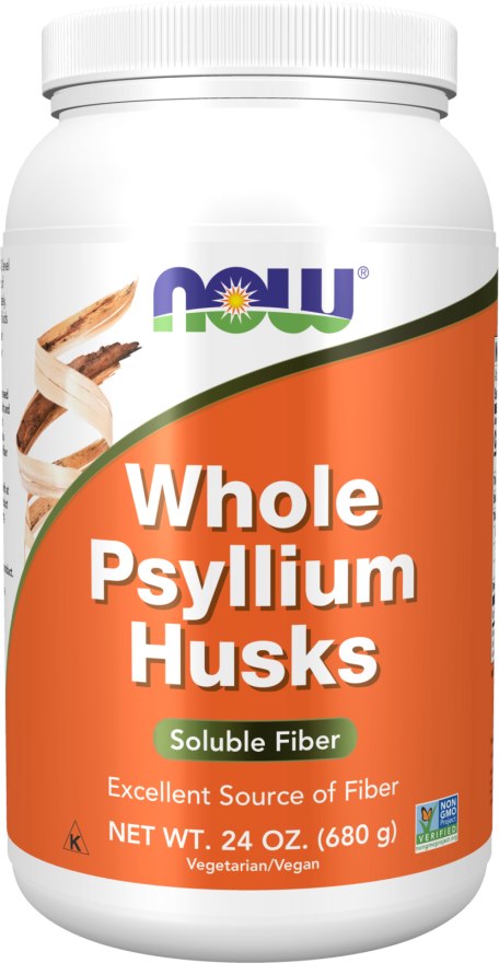 Now Foods Psyllium Husks Whole - Ceļteku sēnalas 680 g