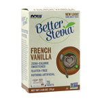 NOW FOODS Better Stevia French Vanilla - Stevia - dabīgais saldinātājs - franču vaniļa 75 paciņas