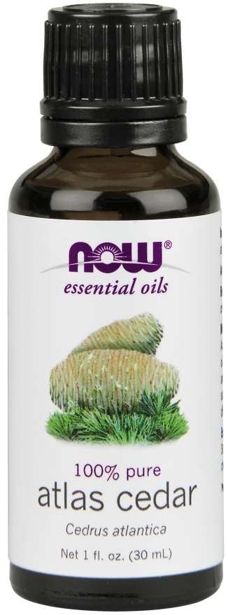 NOW FOODS 100 % ciedru eļļa – Atlantijas ciedrs 30 ml