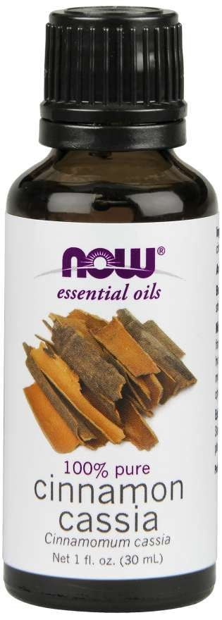 NOW FOODS 100% kanēļa un kasijas eļļa – kanēlis 30 ml