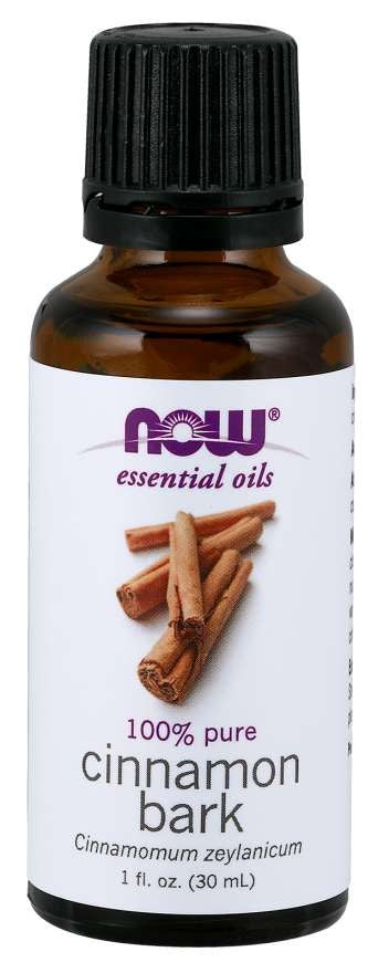 NOW FOODS 100 % kanēļa mizas eļļa – Cinnamon 30 ml