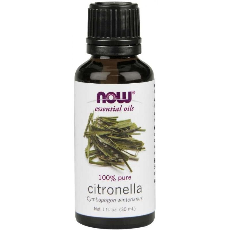 NOW FOODS 100 % citronellas eļļa 30 ml