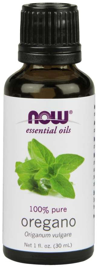 NOW FOODS 100% oregano ēteriskā eļļa – oregano 30 ml