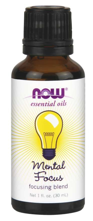 Now Foods ēteriskā eļļa garīgai koncentrēšanai, 30 ml