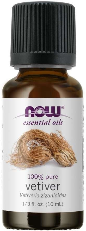 NOW FOODS 100 % vetiveriju eļļa 10 ml