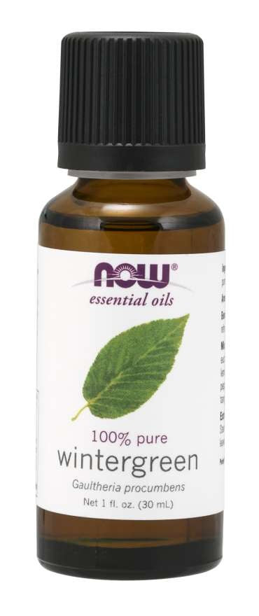 NOW FOODS 100 % ziemas zaļumu eļļa 30 ml