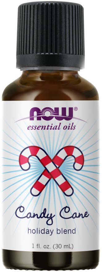 NOW FOODS Candy Cane eļļas maisījums – svētku maisījums 30 ml