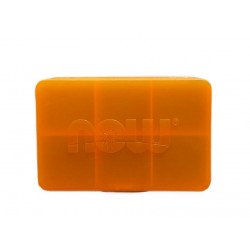 Now Foods Pillbox – zāļu kastīte oranža
