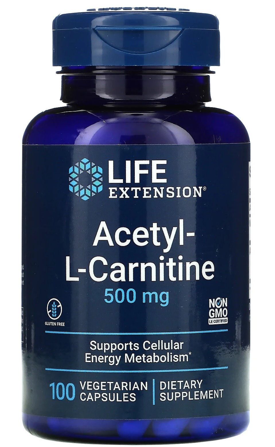 Life Extension Acetyl-L-carnitine 500 mg 100 kapsulas