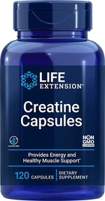 Life Extension Kreatīns - kreatīna kapsulas 120 kapsulas
