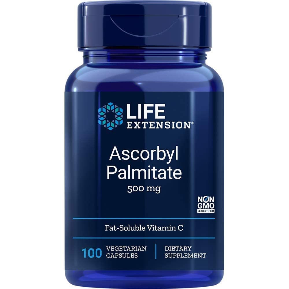 Life Extension askorbilpalmitāts 500 mg 100 kapsulas