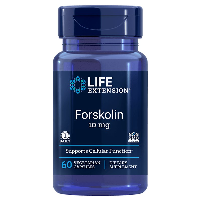 Life Extension Forskolin - Indijas nātru Coleus Forskohlii ekstrakts 60 kapsulas
