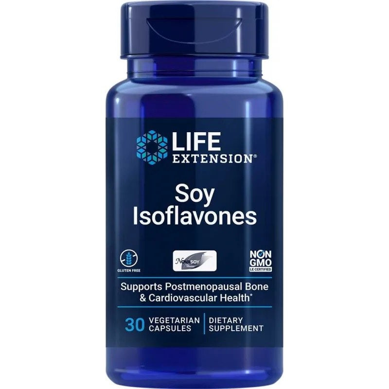 Life Extension Sojų izoflavonai 30 kapsulių - Magnis.lt