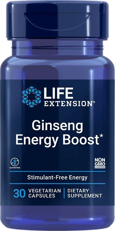 Life Extension Žeņšeņa enerģijas pastiprinātājs 30 kapsulas