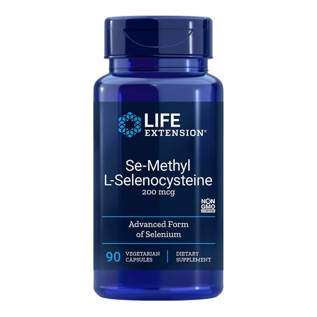 Life Extension Selēns Se-metil-L-selenocisteīns 200 mkg 90 kapsulas