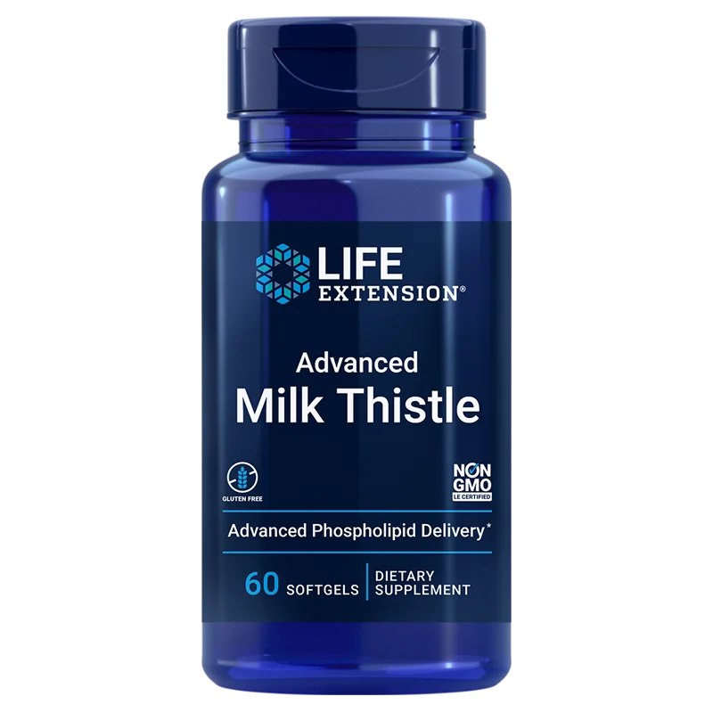 Life Extension Advanced Milk Thistle - Piena dadzis 60 kapsulas