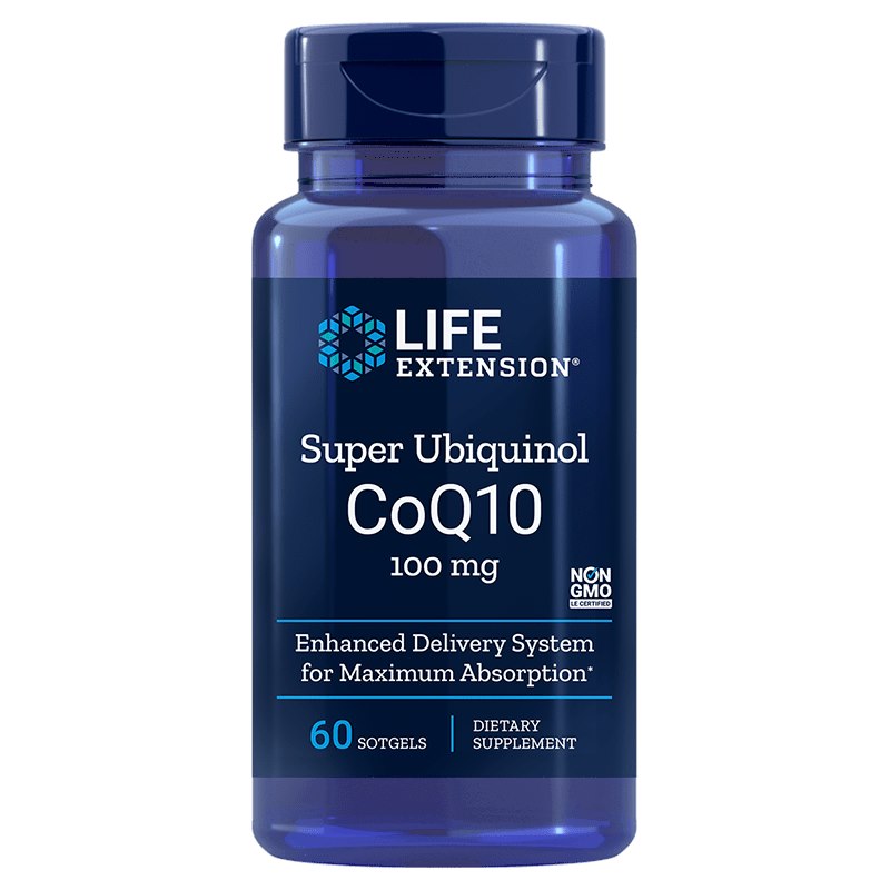 Life Extension Super Ubiquinol CoQ10 100 mg 60 kapsulas