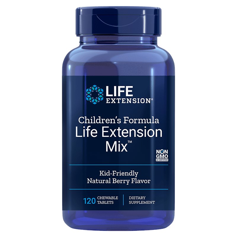 LIFE EXTENSION bērnu formula Life Extension Mix 120 tabletes
