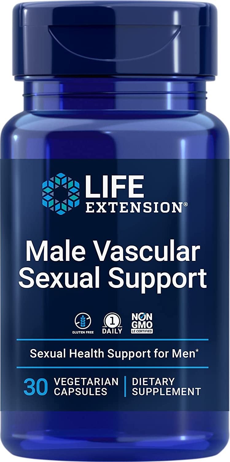 Life Extension Vīriešu vaskulārā seksuālā atbalsts 30 kapsulas