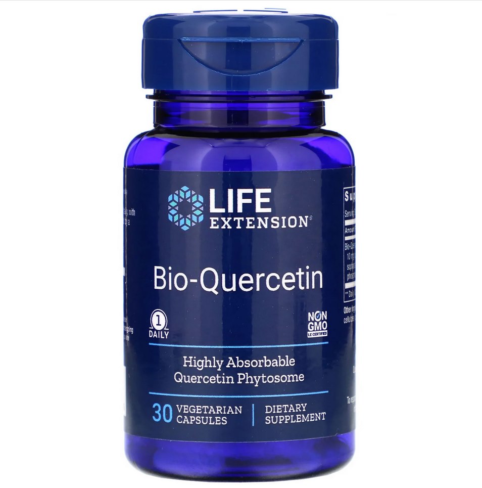 Life Extension kvercetīns Bio-kvercetīns 30 kapsulas