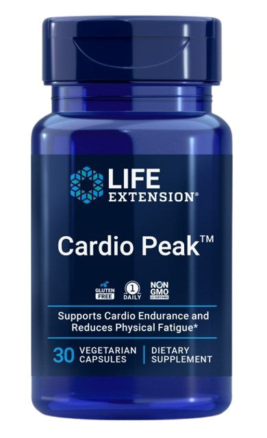 LIFE EXTENSION Cardio Peak - sirds un asinsvadu sistēmas atbalsts 30 kapsulas