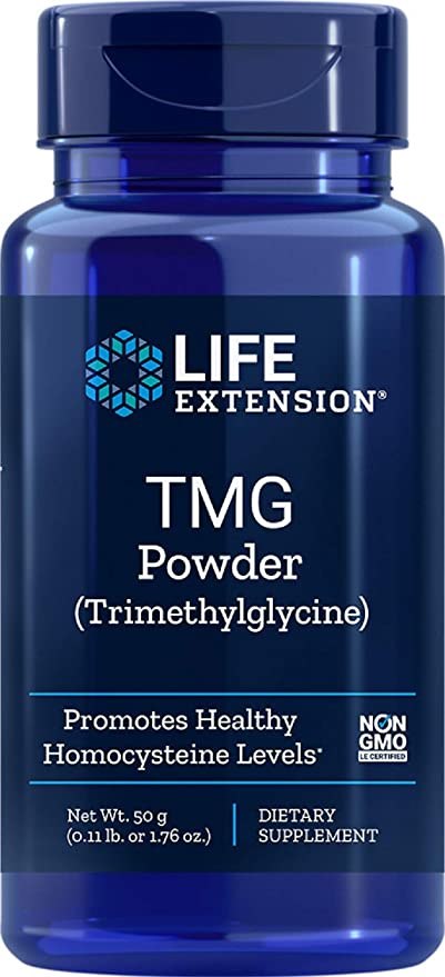 Life Extension TMG Trimetilglicīns 50 g