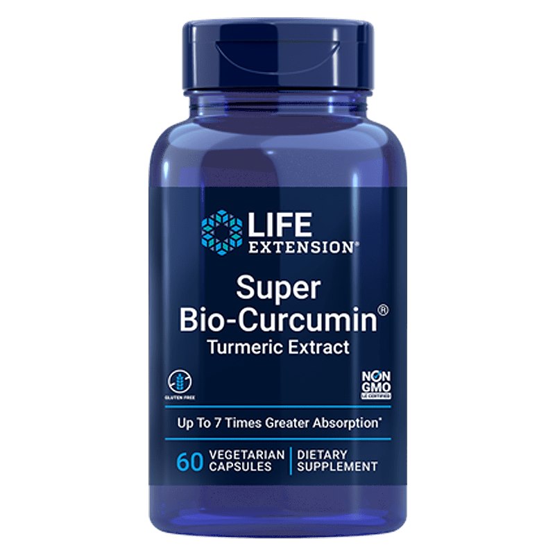 Life Extension Super Bio-Curcumin Ciberžolių ekstrakts 60 kapsulas