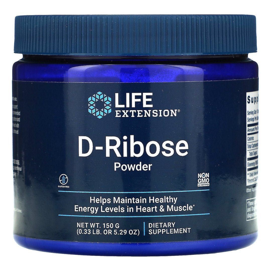 Life Extension D-Ribose – D-riboze 150 g