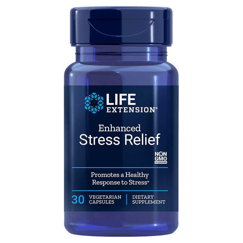 Life Extension Uzlabots stresa atvieglojums 30 kapsulas