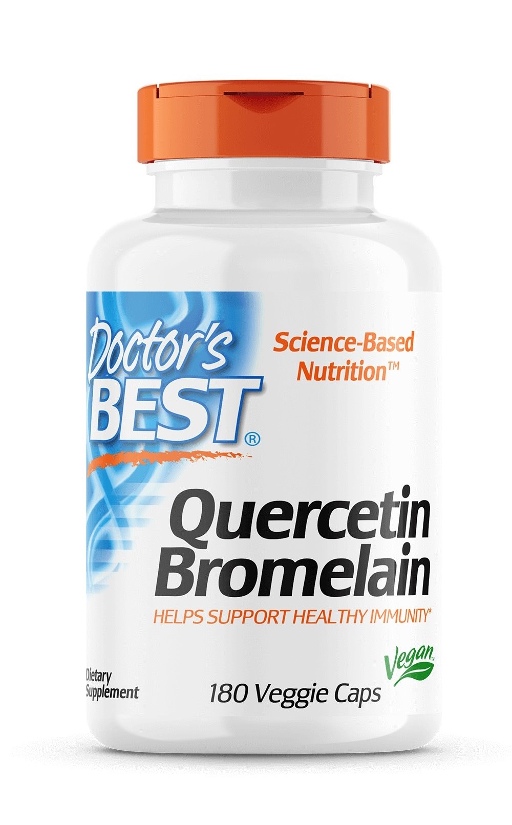 Doctor's Best kvercetīns ar bromelīnu 180 kapsulas