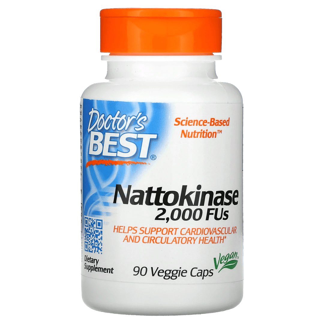 DOCTOR'S BEST nattokināze 2000 FU 90 kapsulas