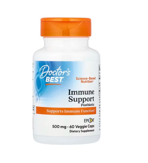 Doctor's Best EpiCor - Saccharomyces Cerevisiae 500 mg 60 kapsulas