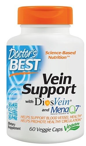 DOCTOR'S BEST vēnu atbalstam 60 kapsulas