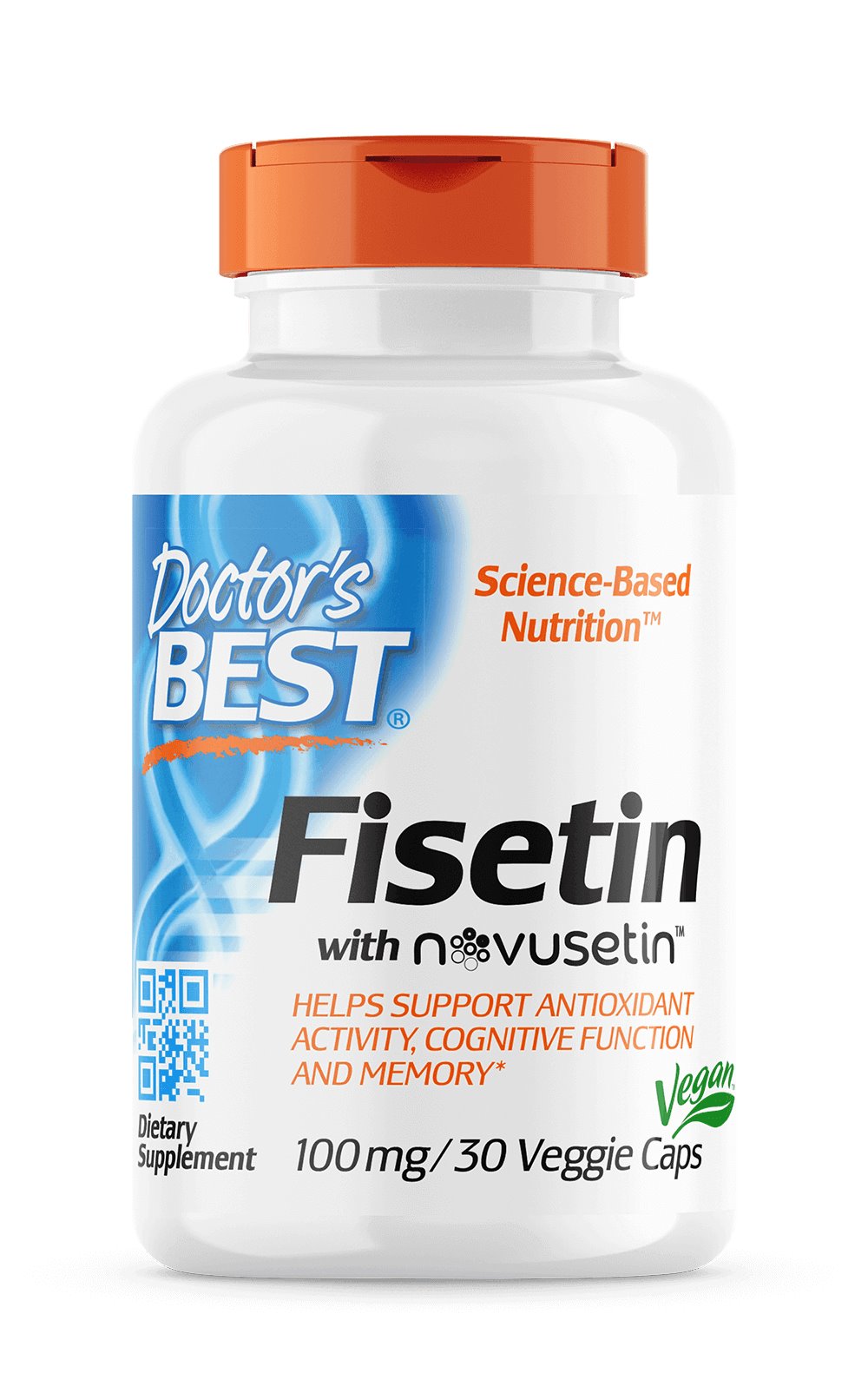 DOCTOR'S BEST Fisetin - Novusetin 30 kapsulas