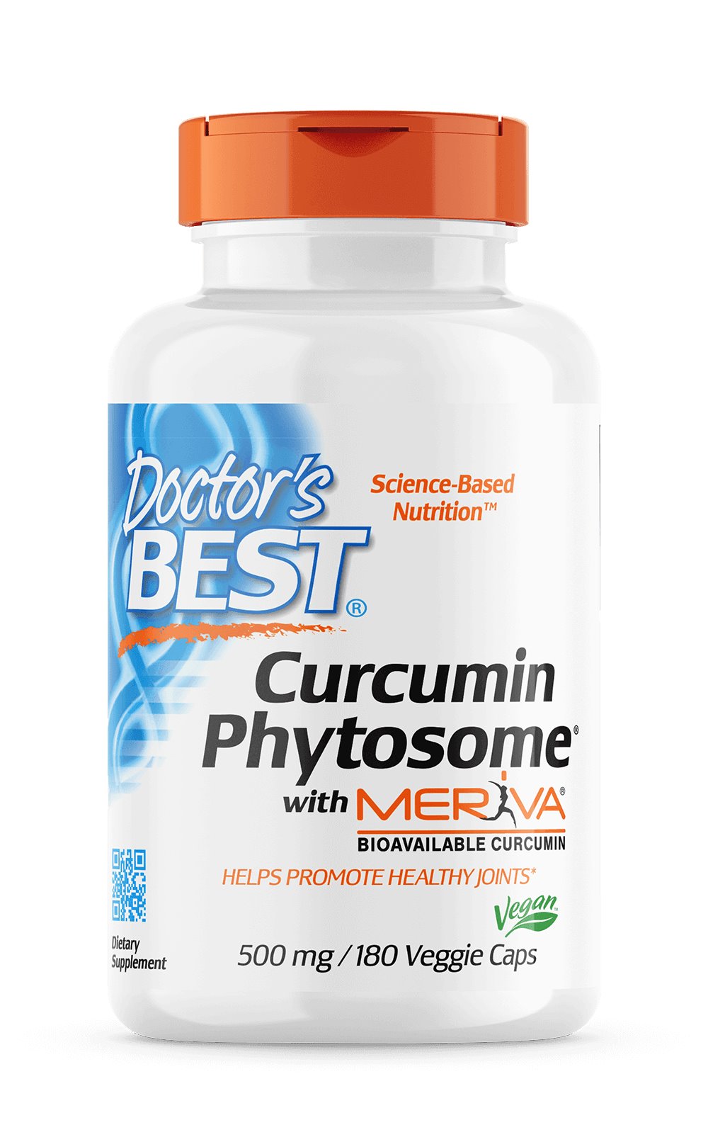 DOCTOR'S BEST kurkumīna fitosoma ar Meriva, 180 kaps.