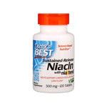 DOCTOR'S BEST vitamīns B3 NiaXtend – niacīns 500 mg, ilgstošas darbības 120 tabletes