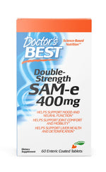 Doctor's Best receptas Sam-e 400 mg 60 tabletes
