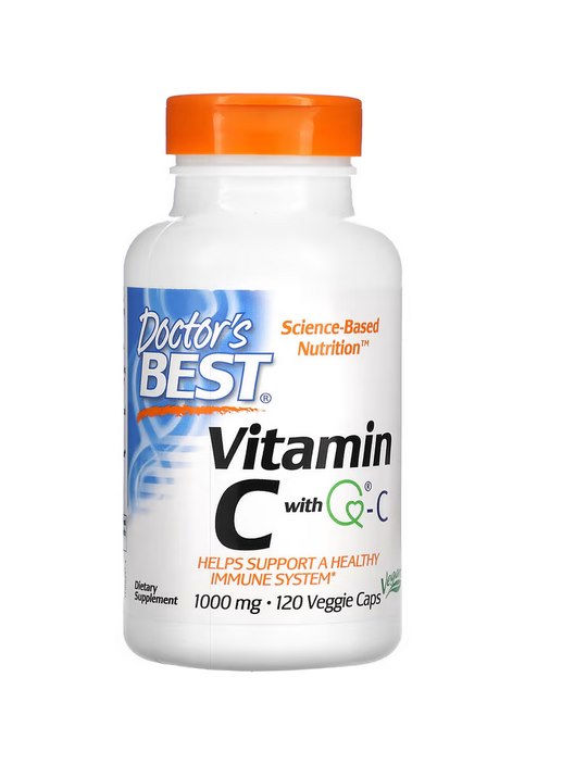 DOCTOR'S BEST C vitamīns 1000 mg 120 kapsulas