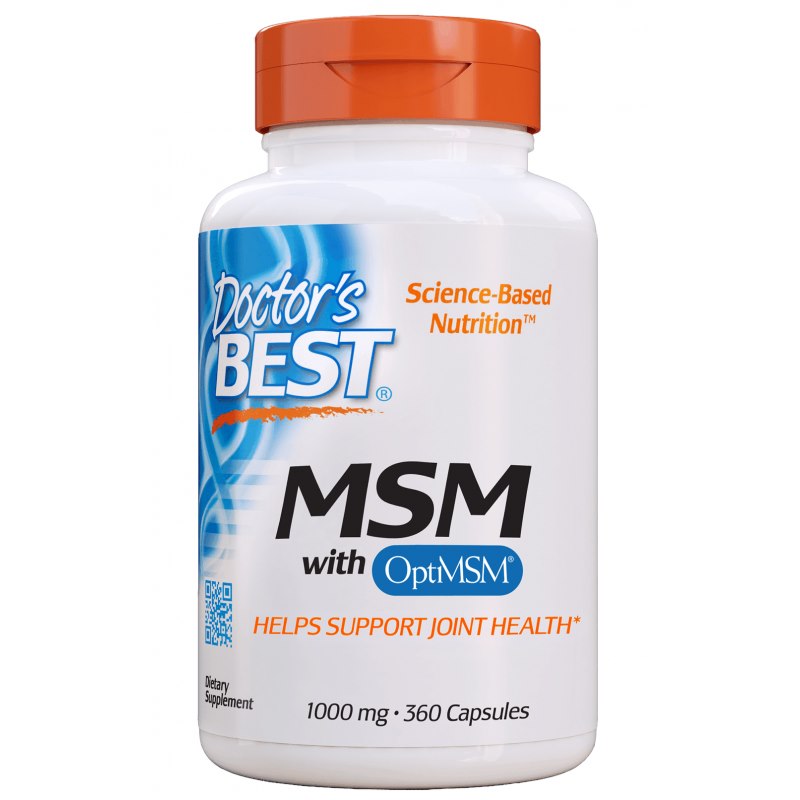 Doctor's Best MSM OptiMSM 360 kapsulas