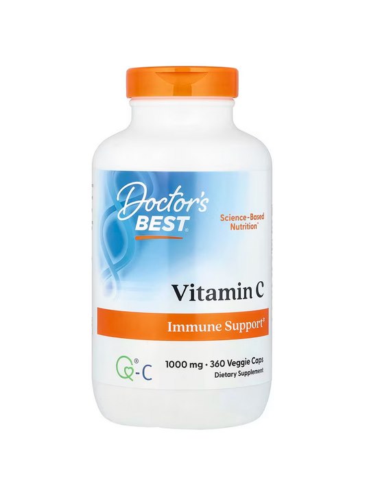 DOCTOR'S BEST C vitamīns 1000 mg 360 kapsulas