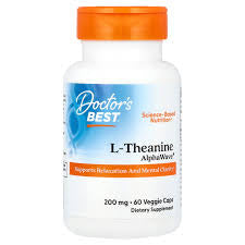 Doctor's Best L-Teanīns AlphaWave 60 kapsulas