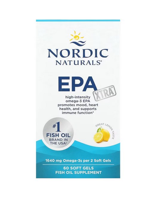 NORDIC NATURALS EPA Xtra Omega-3 eļļa 60 kapsulas