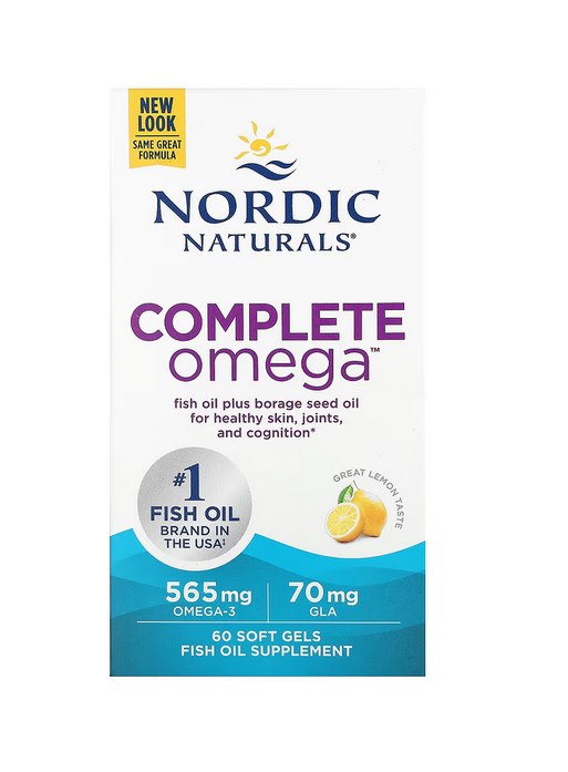 NORDIC NATURALS Complete Omega 60 kapsulas