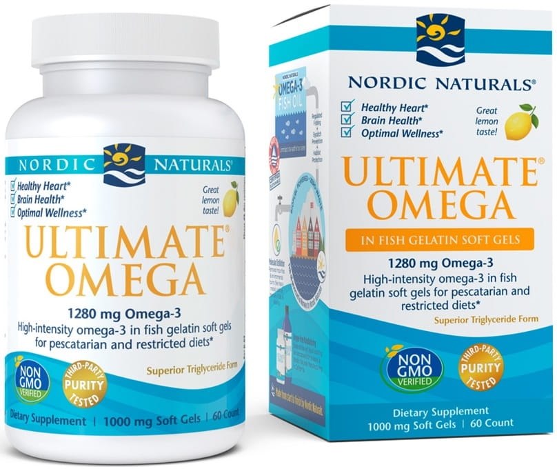 NORDIC NATURALS Ultimate Omega 60 kapsulas