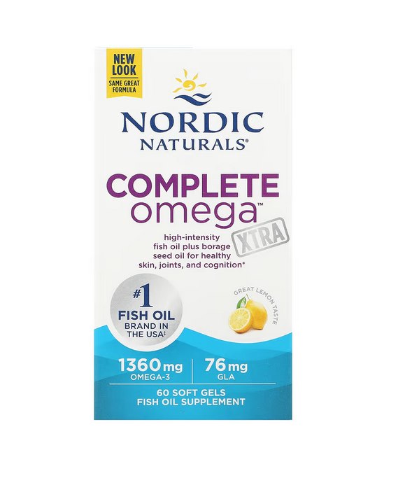 NORDIC NATURALS Complete Omega Xtra 60 kapsulas