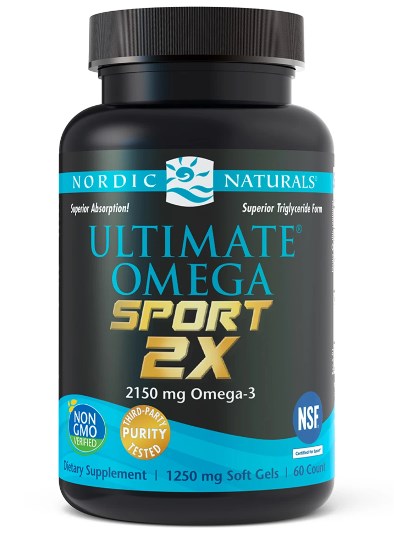 NORDIC NATURALS Ultimate Omega Sport 2X 60 kapsulas
