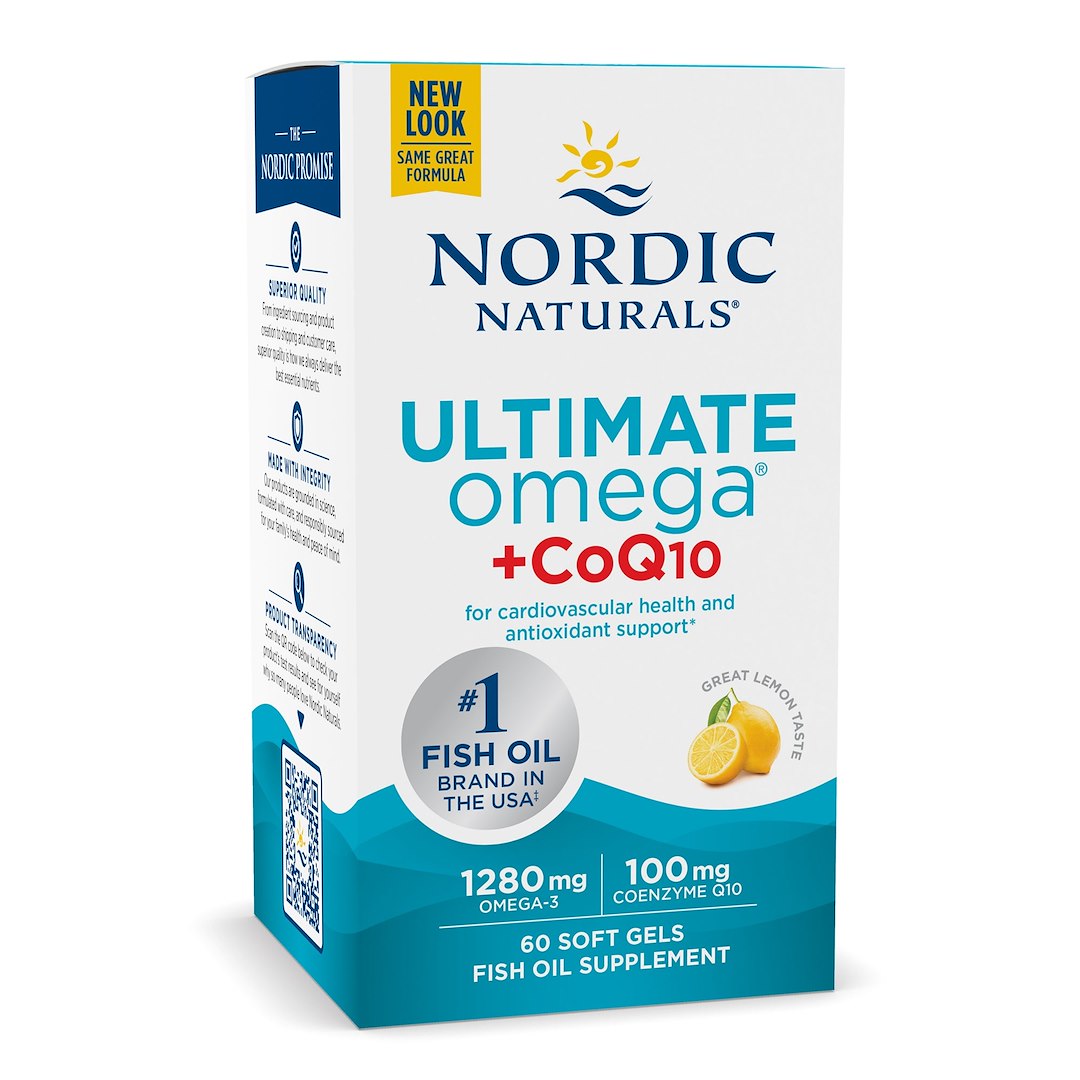 NORDIC NATURALS Ultimate Omega + CoQ10 60 kapsulas