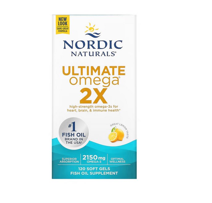 NORDIC NATURALS Ultimate Omega 2X 120 kapsulu